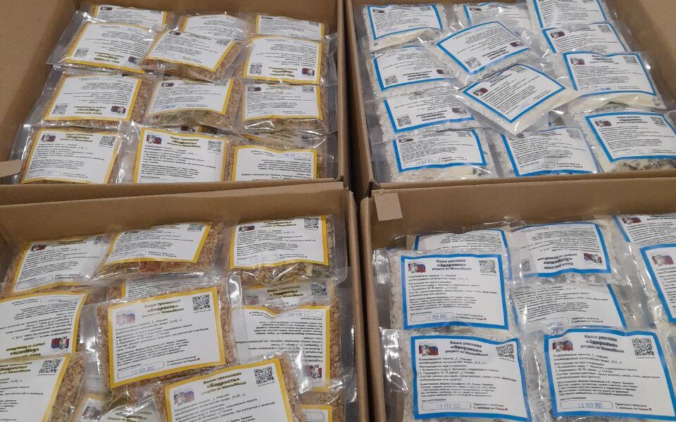 Пермские волонтеры начали изготавливать и отправлять в зону СВО сухой душ и сухие каши