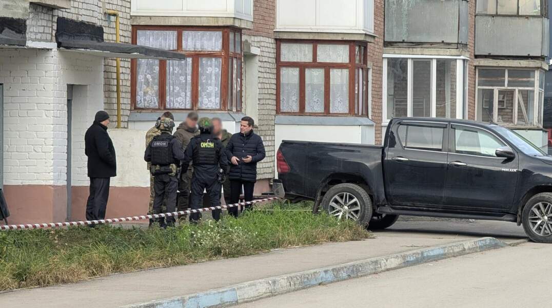 ЧП, оцепили