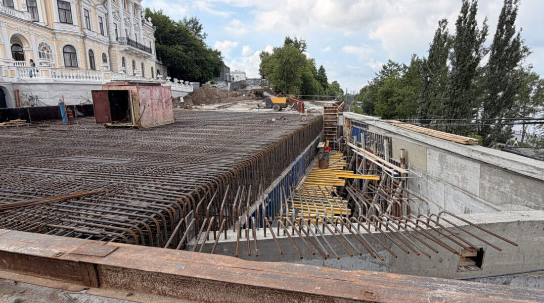 Реконструкция путепровода на улице Монастырской выполнена на 70 процентов 