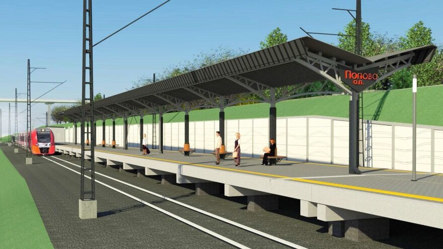 Открытие железнодорожной остановки на улице Попова в перми перенесли на конец 2026 года