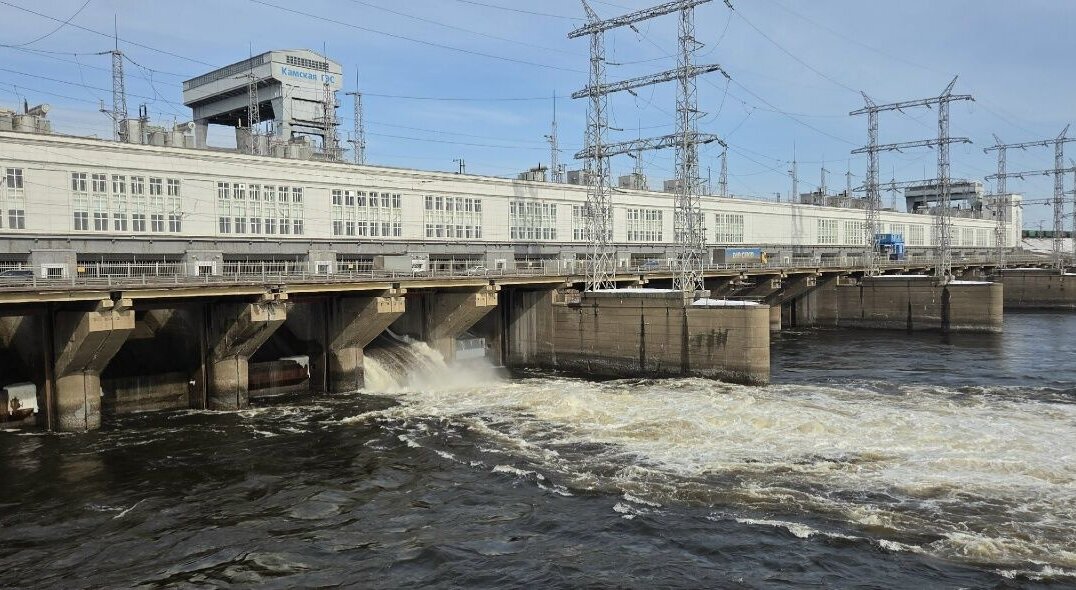 Приток в Камское водохранилище превысил 1,5 тысячи кубометров в секунду