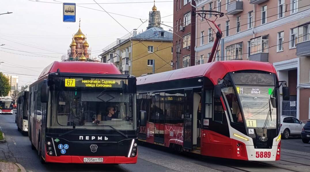 В Перми из-за ремонта на улице Борчанинова изменятся маршруты семи автобусов