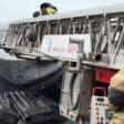 Пожар в пермском автосалоне тушили более 80 человек