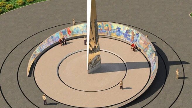 Стелу «Пермь — город трудовой доблести» установят на площади Карла Маркса до 1 октября