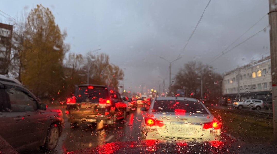 Пермь сковали 9-балльные пробки