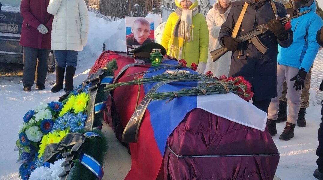 В Пермском крае простились с погибшим на СВО 34-летним бойцом