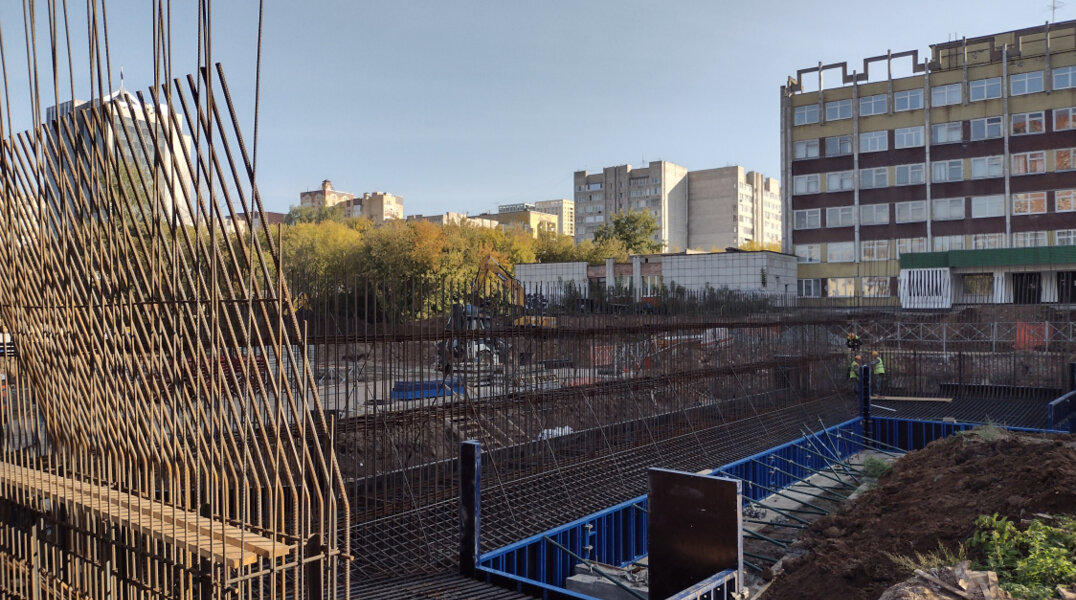 В Перми начали строить мост в долине реки Данилихи