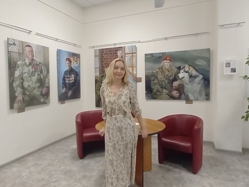 В Перми открылась выставка портретов героев СВО