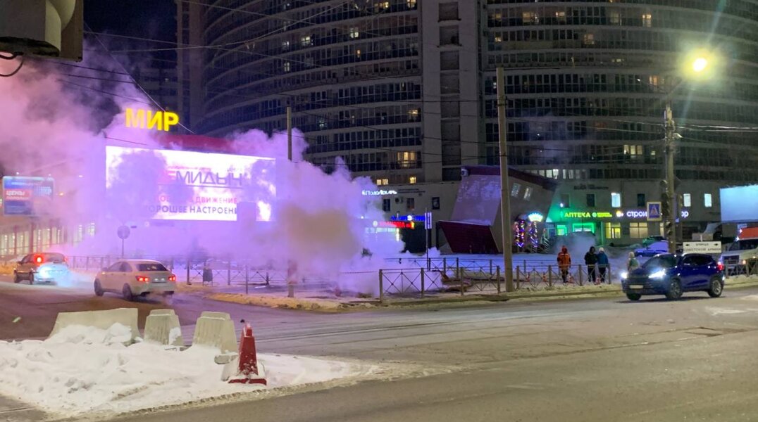 Из-за аварии на теплотрассе часть Индустриального района Перми осталась без тепла