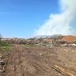 Для ликвидации тления на полигоне ТБО в Кунгурском округе привлекли тяжелую технику