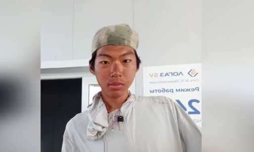 В Прикамье заметили китайского велотуриста