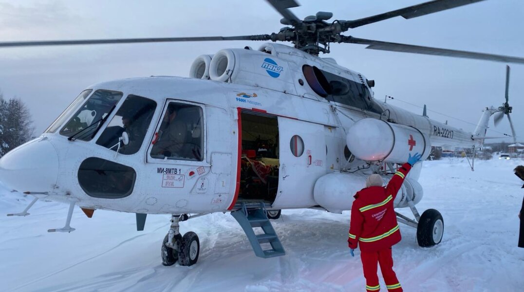 За первые четыре дня 2026 года санавиация Прикамья эвакуировала 13 пациентов