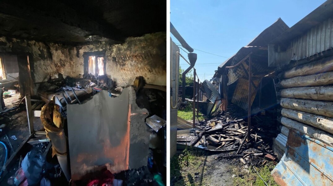 В Пермском крае семья погорельцев нуждается в помощи