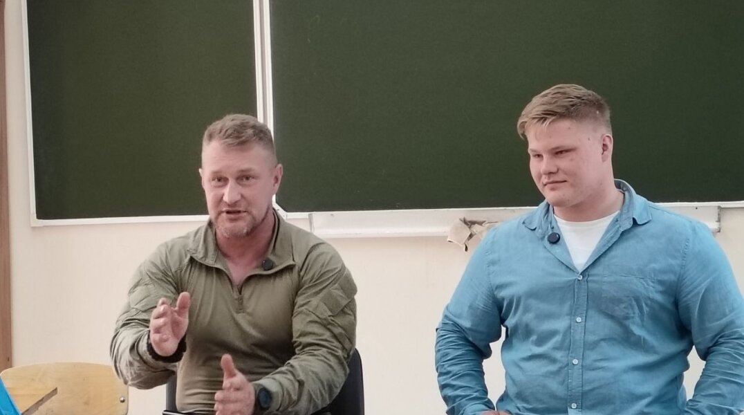 Герой России встретился с кадетами Добрянки