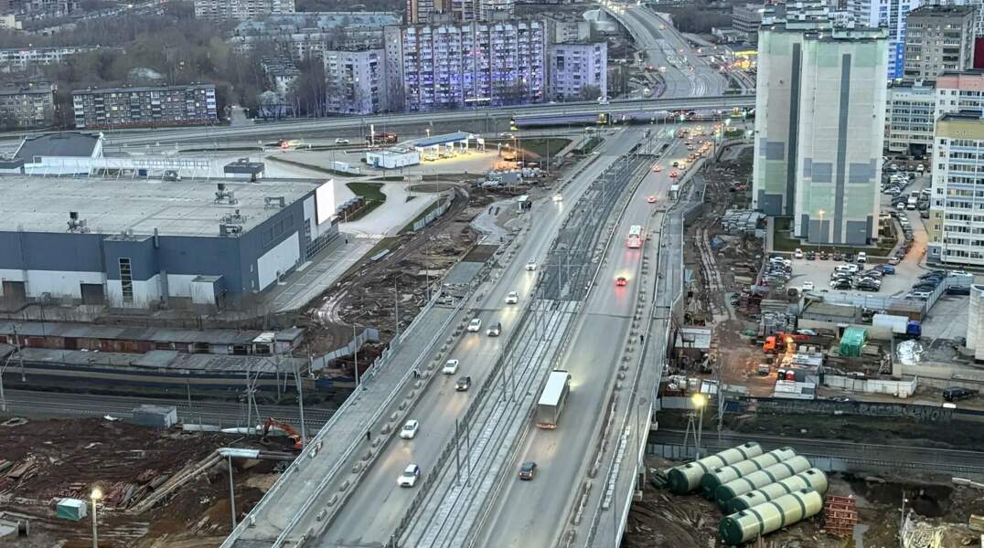 На путепроводе по Карпинского в Перми на две ночи перекроют половину движения