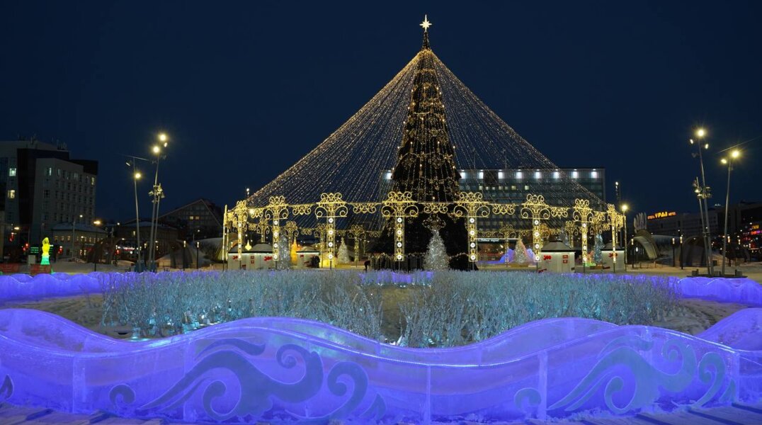 Ледовый городок «Лукоморье» на пермской эспланаде завершит работу 11 февраля