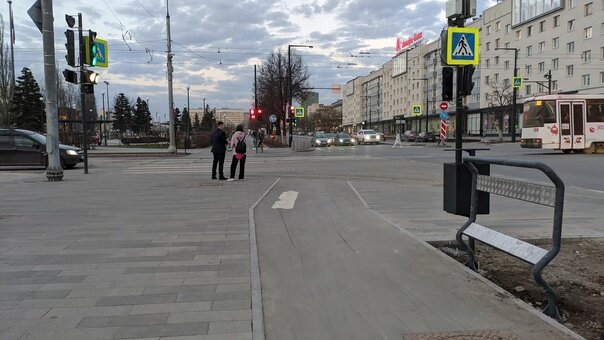 В центре Перми появились подставки для отдыха велосипедистов