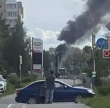 горящая газель