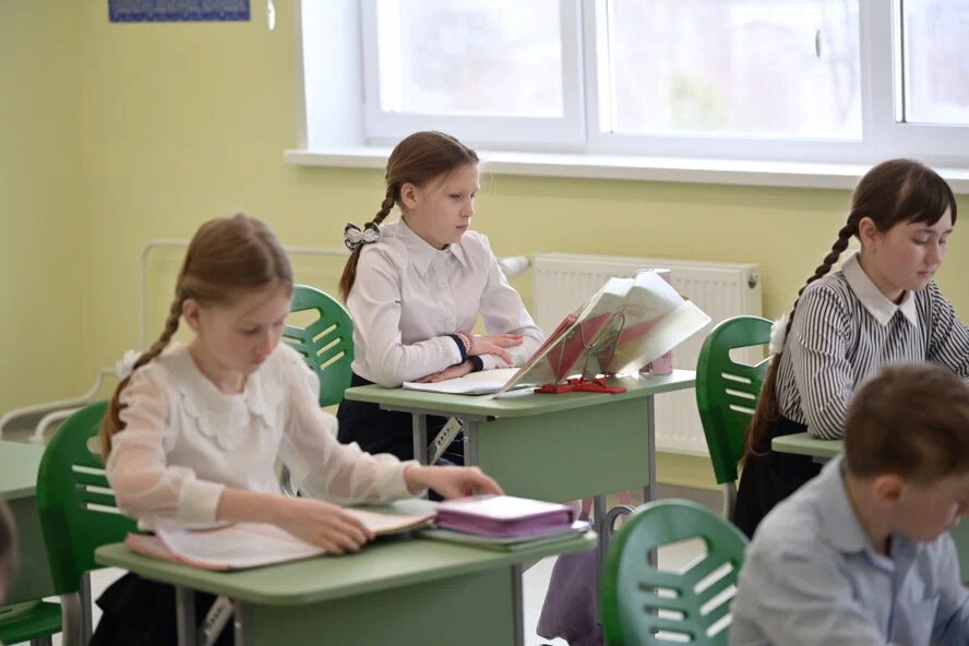 В поселке Рябинино Пермского края открылась новая школа