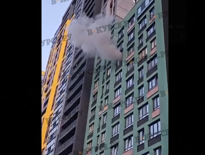 В пермском ЖК «Счастье» загорелась квартира на 10 этаже