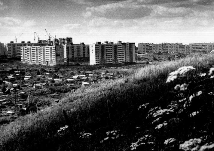 Вид микрорайона Садовый