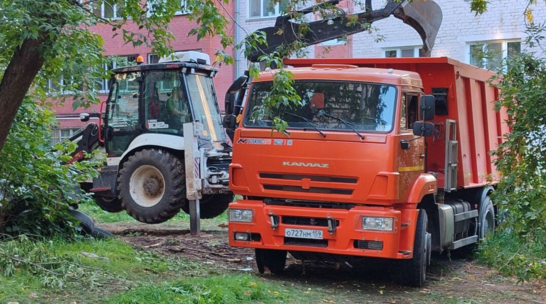 В Перми разобрали завалы после ЧП в доме на Клары Цеткин, 13