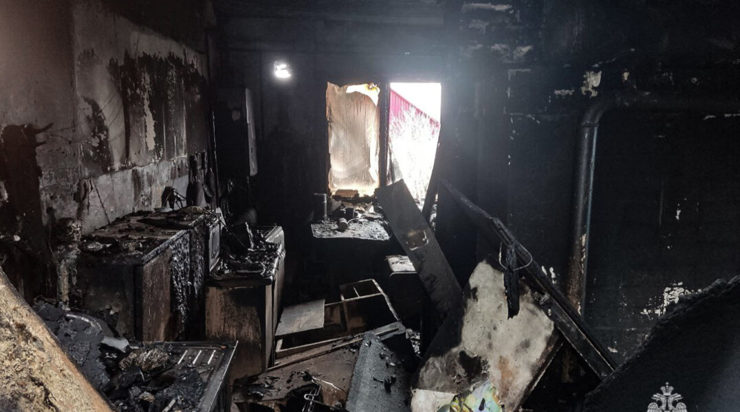 В Чернушинском округе на пожаре погиб маломобильный мужчина