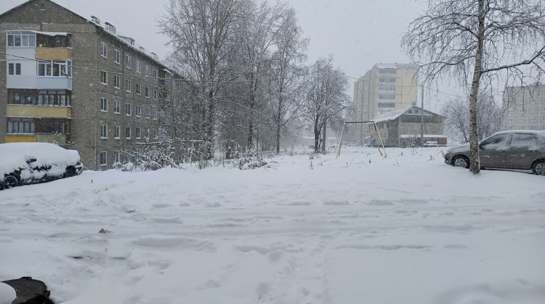 В Прикамье ночью 12 декабря возможен сильный снегопад