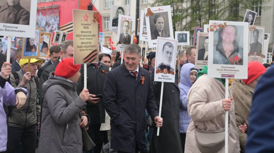 В шествии «Бессмертного полка» в Перми приняли участие более 50 тысяч человек