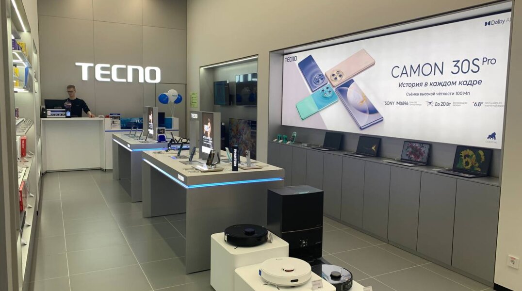 В Перми открылся первый фирменный китайский магазин мобильной техники TECNO