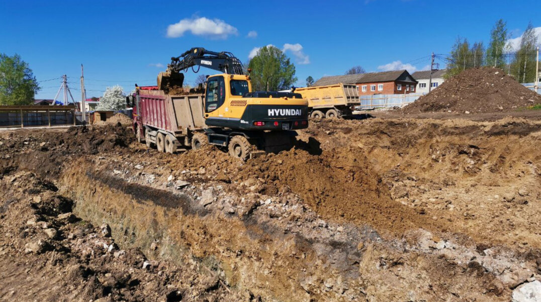 В прикамском поселке Октябрьский началась одна из самых крупных за всю историю стройка