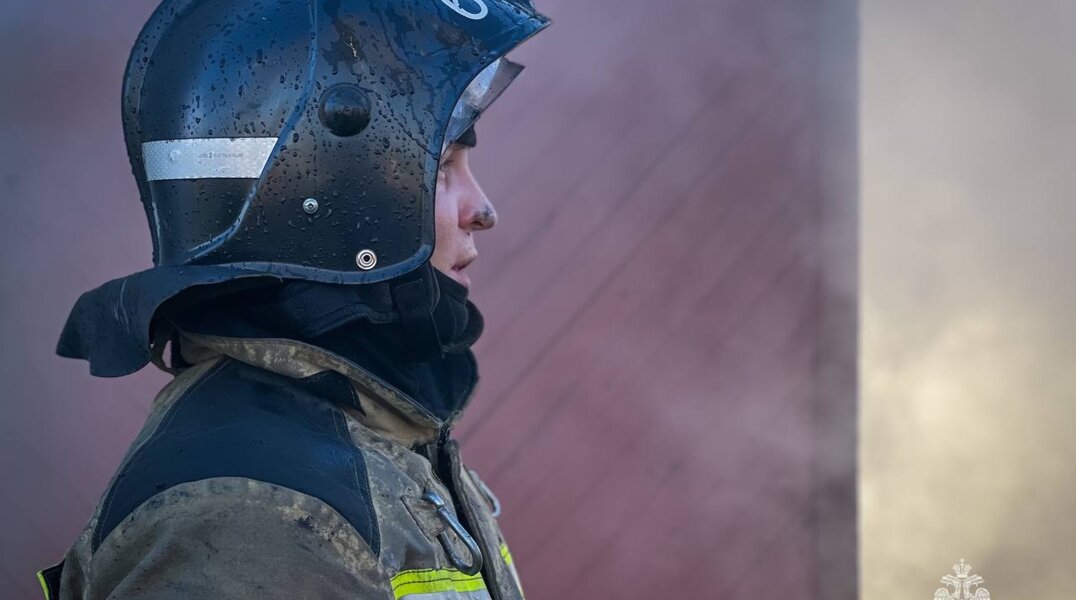 При пожаре в Кунгурском округе мужчина получил травмы