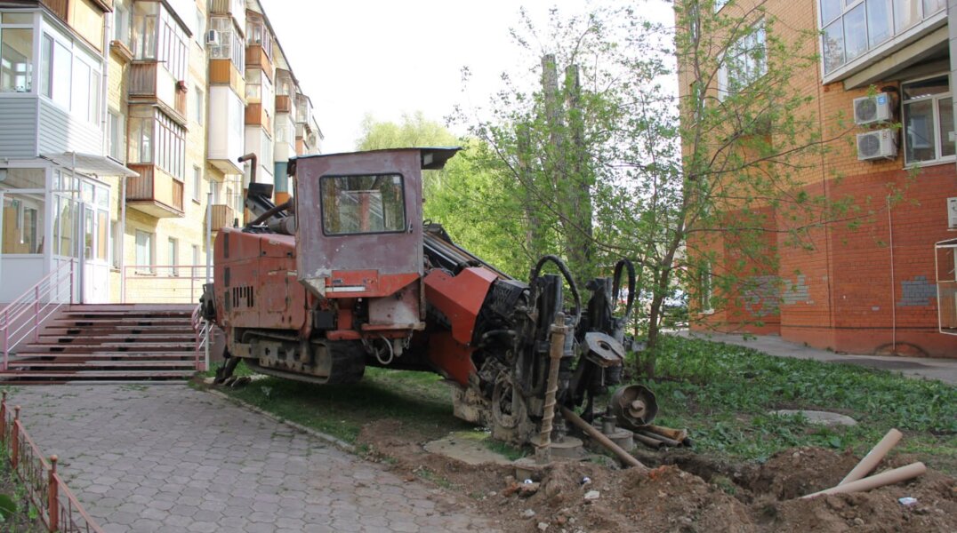 В Перми идет реконструкция дворовых и межквартальных водопроводов