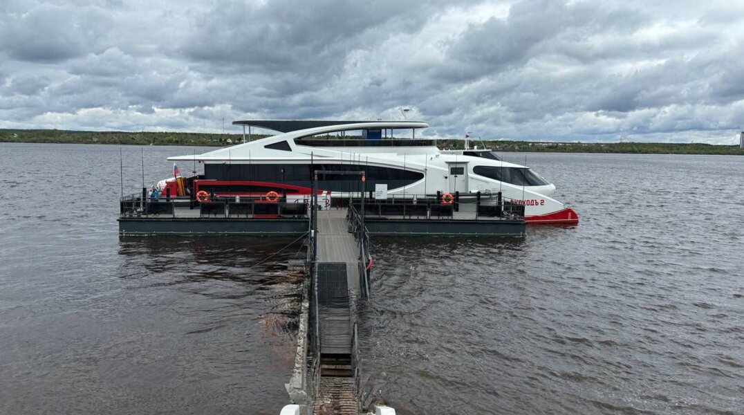 Электросудно «Экоходъ 2» прибыло в Пермь из Нижнего Новгорода