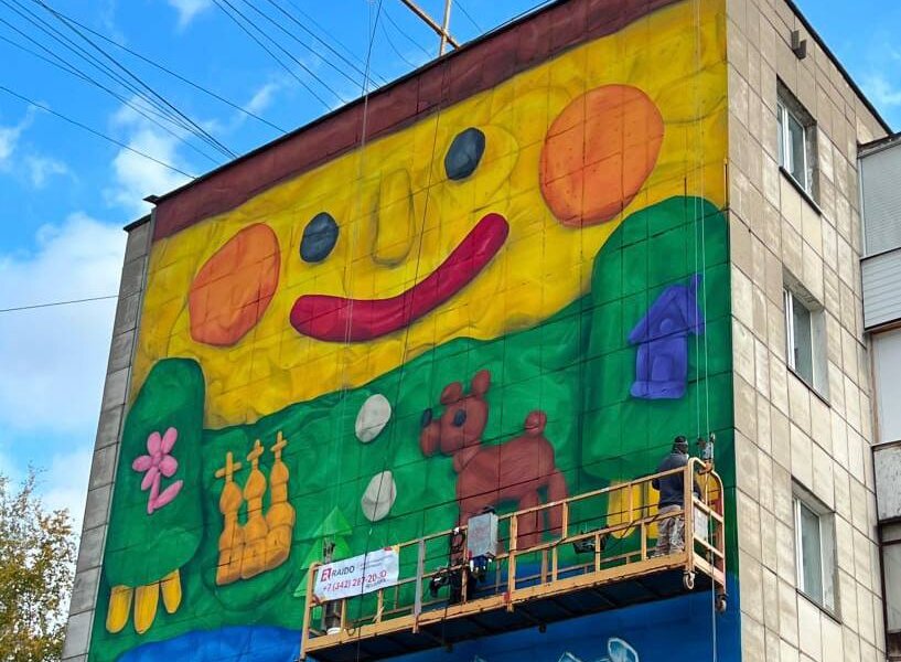 К концу фестиваля «Монумент АРТ» в Перми появились восемь новых муралов