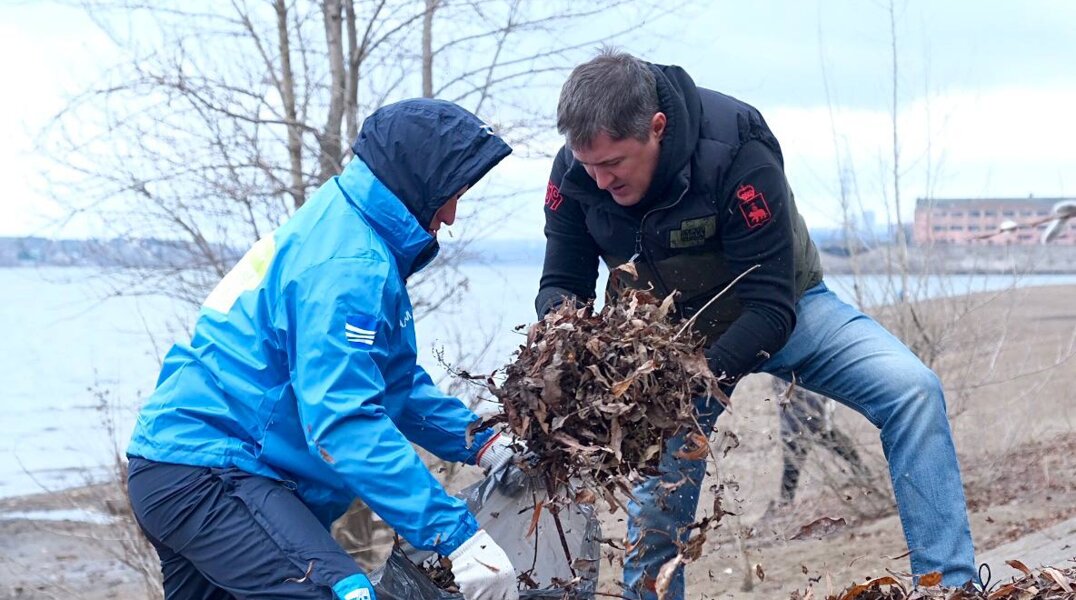Губернатор Пермского края вывел правительство на субботник
