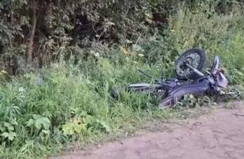 ДТП с питбайком