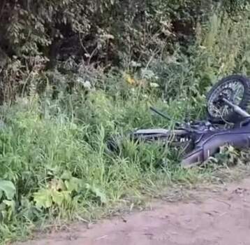ДТП с питбайком