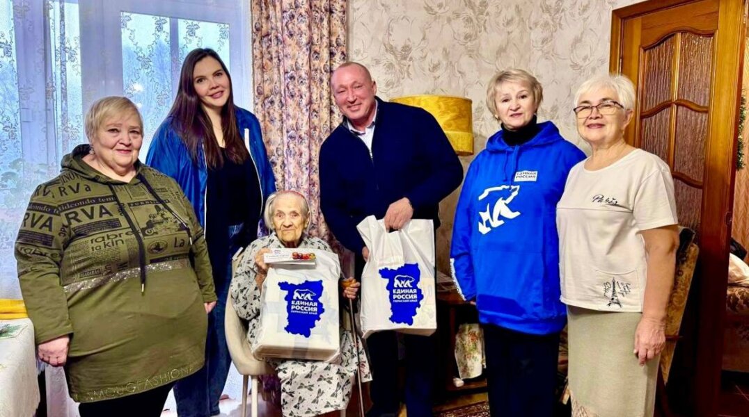 «Единая Россия» Прикамья поздравляет с новогодними праздниками фронтовиков