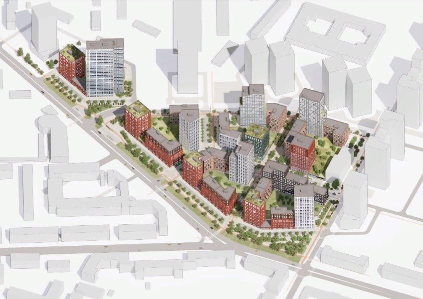 В микрорайоне Красные Казармы в Перми построят детский сад и поликлинику