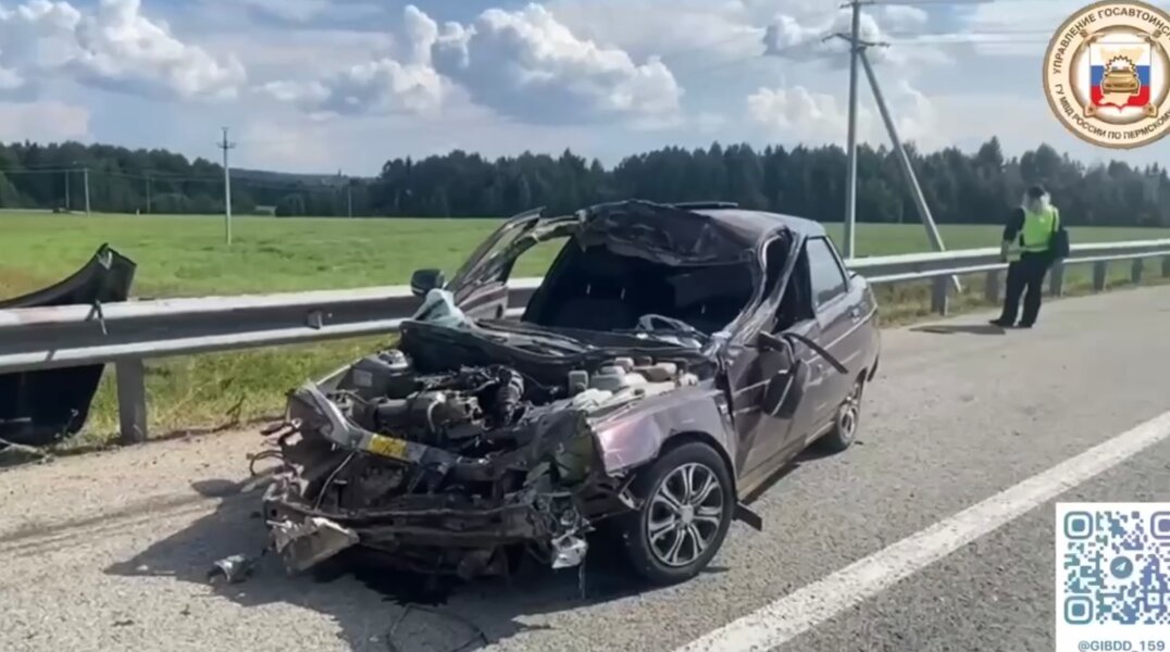 Смертельное ДТП произошло на трассе под Пермью