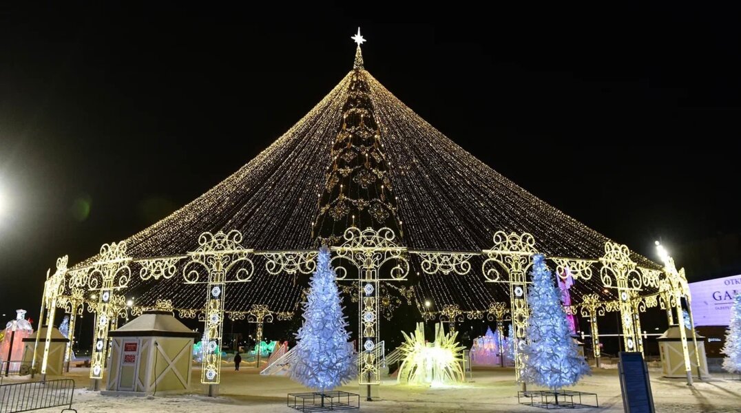 Более 20 тысяч человек встретили Новый год на пермской эспланаде