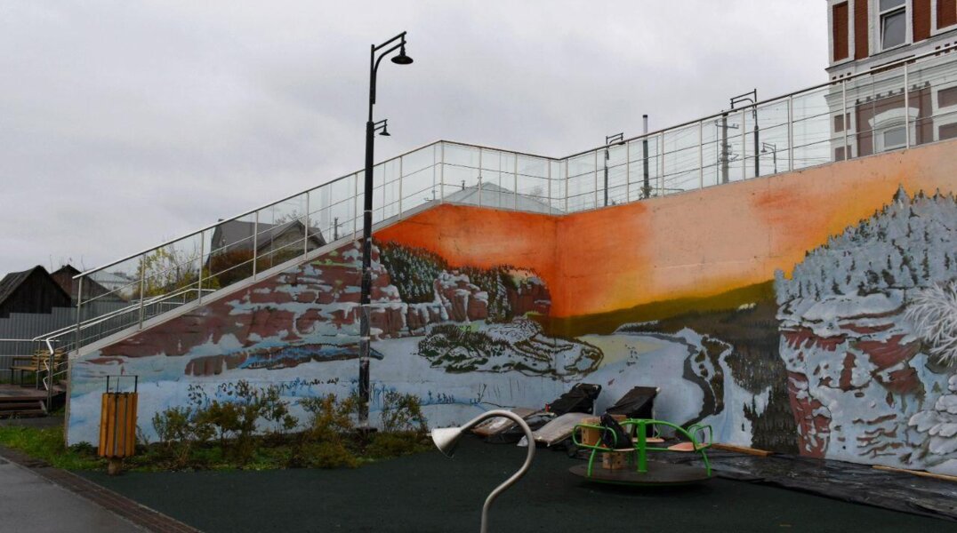 На одной из набережных Прикамья появится огромный мурал