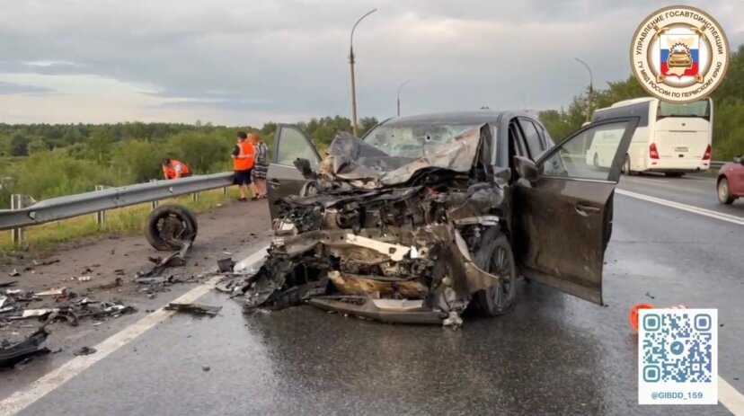 В ДТП на 8 километре трассы «Кунгур-Усолье» погиб мужчина