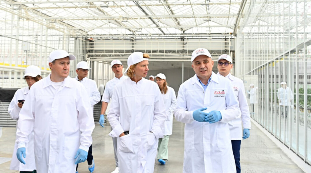 Министр сельского хозяйства РФ и губернатор Прикамья посетили агропредприятия региона