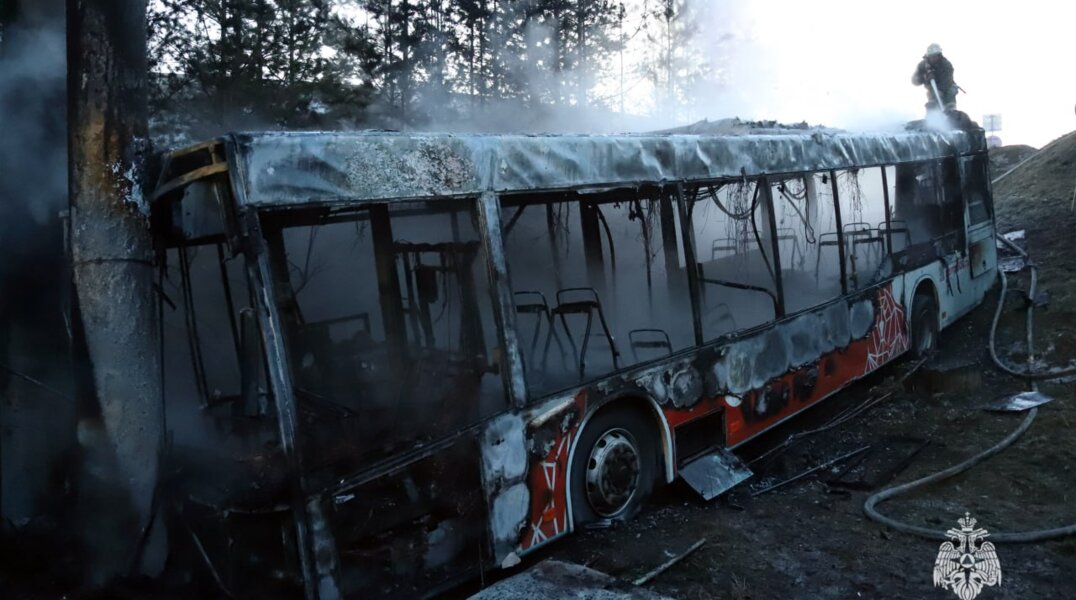 В Перми по факту загоревшегося автобуса возбудили уголовное дело