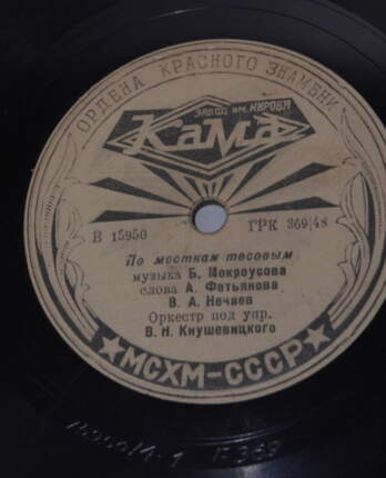 пластинка, пермская вещь