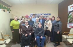 Лапти, стихи, спорт и учеба. Диалог с героями в фонде «Защитники Отечества»