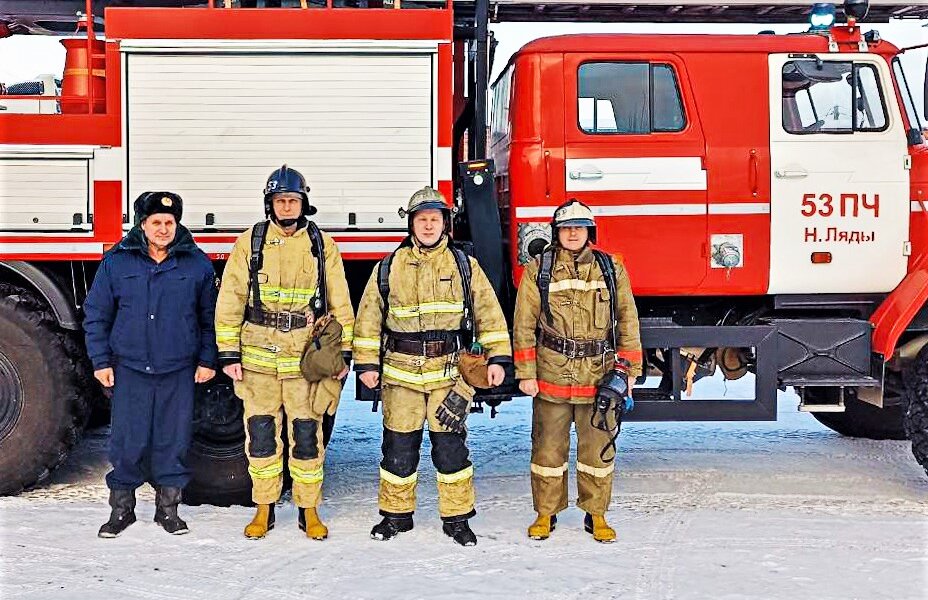 На пожаре под Пермью спасли мужчину