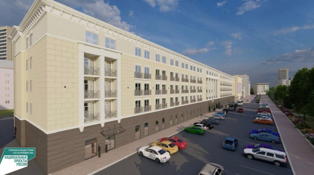 К 2026 году в Перми планируется открытие гостиницы в бывшем здании ВКИУ